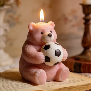 Cartoon Animal Ball Silicone Mold DIY Plaster Mold Lion Bear Eagle Shape For <b>Candle</b> <b>Making</b> <b>Kits</b> - Product Image 4