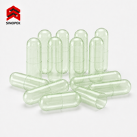 Capsules vides à paroi mince en pullulan, coque bio, spécifications personnalisées, vente en gros, usine OEM SINOPEK
