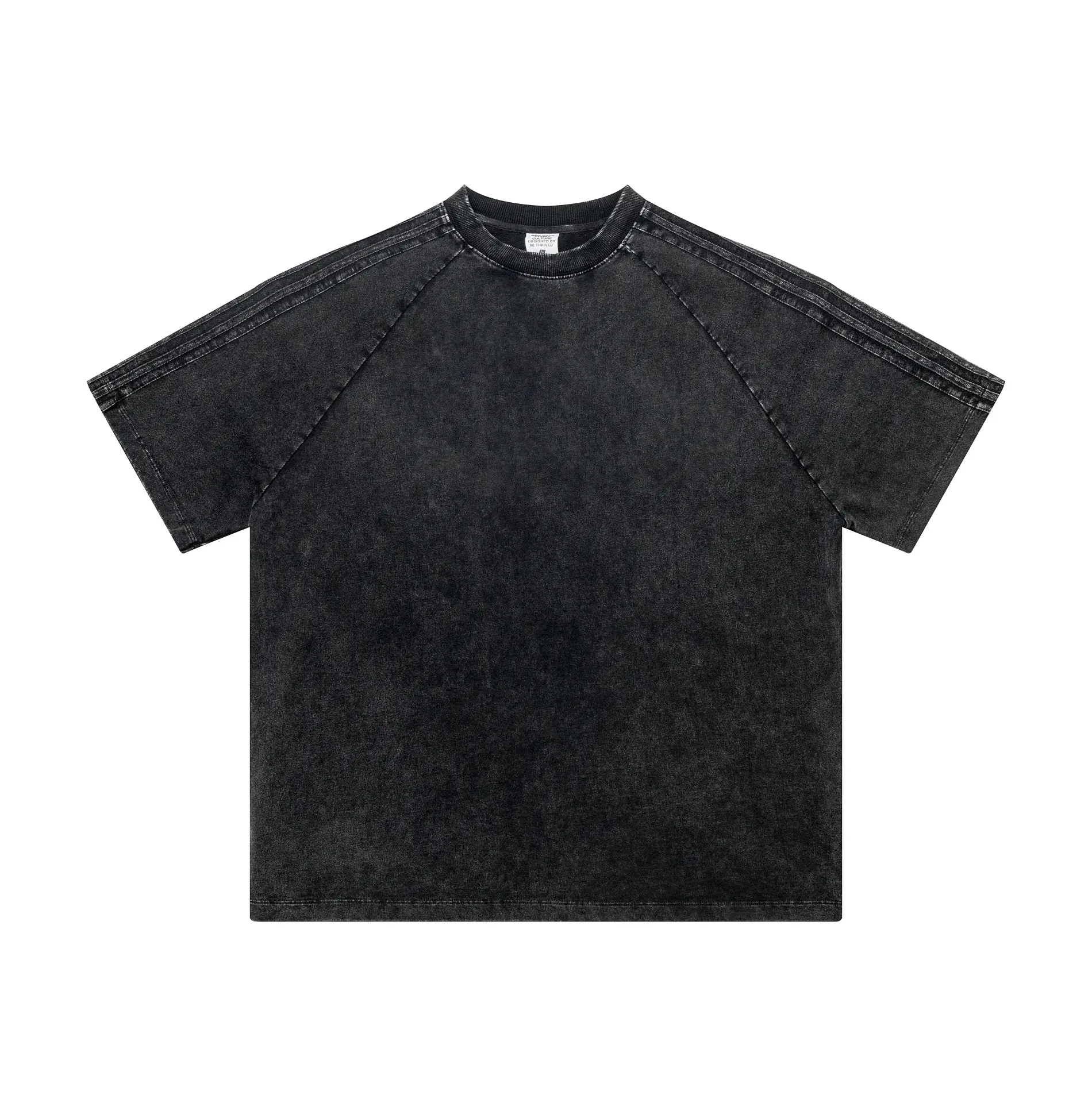 남자 의류 대형 티셔츠 100% 면 티셔츠 제조 업체 스트리트웨어 빈 산성 세척 사용자 정의 로고 빈티지 티셔츠