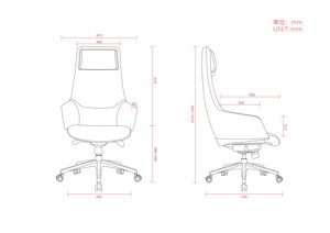 <span class=keywords><strong>Chaise</strong></span> <span class=keywords><strong>de</strong></span> <span class=keywords><strong>bureau</strong></span> exécutive à <span class=keywords><strong>dossier</strong></span> <span class=keywords><strong>haut</strong></span> Design moderne <span class=keywords><strong>ergonomique</strong></span> et pivotant à 360 ° pour les gestionnaires <span class=keywords><strong>de</strong></span> patrons et les utilisateurs d'ordinateurs - Product Image 6