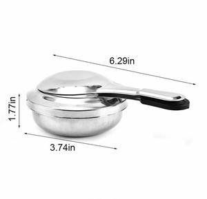 Mini Xách Tay Thép Không Gỉ Cắm Trại Ngoài Trời Dã Ngoại Bếp Với Thuận Tiện Rượu <span class=keywords><strong>Burner</strong></span> Đèn Cho Đi Bộ Đường Dài - Product Image 3