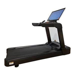 Tapis roulant de gymnastique domestique commercial équipement de Fitness intérieur multifonctionnel écran intelligent exercice aérobie pliable électrique - Product Image 1