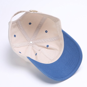 Mũ bóng chày cotton 6 mảnh chất lượng cao, thêu tay logo phong cách châu Âu và Mỹ, dành cho nam và <span class=keywords><strong>n</strong></span>ữ - Product Image 2