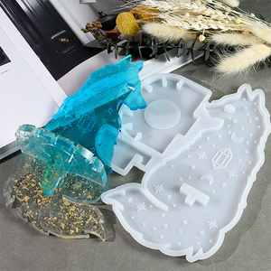 <span class=keywords><strong>Wolf</strong></span> Totem Wall Mount Silicone khuôn DIY nến Wall Mount đồ trang trí đồ nội thất trang trí đúc khuôn - Product Image 1