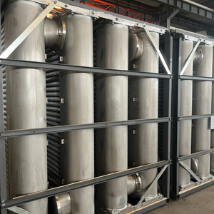 Ar da caldeira do vapor ao permutador de calor do radiador do aquecimento do ar para o macarrão instantâneo que faz máquinas - Product Image 1