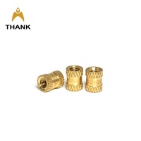Inserts filetés M2 M3 M4 M5, inserts filetés moletés en laiton, inserts filetés pour impression 3D, couple élevé et résistance à la traction