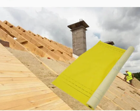 Film Membrane Respirant et Imperméable à l'Humidité, Diverses Spécifications, pour la Construction de Villas en Acier Léger