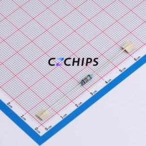 Résistance traversante MGR0W4J0102A10, composant traversant (THT), D2.2xL6.5mm, glaçure de verre, 1kOhm, 5%, 250mW - Product Image 1