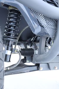 आसान पैंतरेबाज़ी हल्के शांत ऑपरेशन लाल 2 सीटर इलेक्ट्रिक गोल्फ बुगी निजी उद्यान अवकाश विला के लिए - Product Image 5