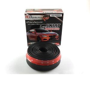 JDMotorsport88 2.5м черный сплиттер-накладка на бампер (передний/задний) под кожу, крепление на болты, для моделей AC ACE - Product Image 3