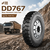 Neumático de Autobús DD767 AIRLAND Nuevo para Carreteras Regionales, Resistente a Cortes, Carga Pesada, Radial, Sin Cámara, 7.50R16LT 8.25R16LT 9.00R20