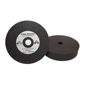 Disque de coupe métallographique personnalisable de 150 mm x 1 mm pour couper les métaux ferreux moyens à doux de 30 à 50 HRC, fabriqué en Italie - Product Image 2