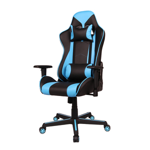 Coche de carreras estilo grande y alto PC de la Oficina reclinable Silla de juego con 2D ajustable PU reposabrazos - Product Image 2
