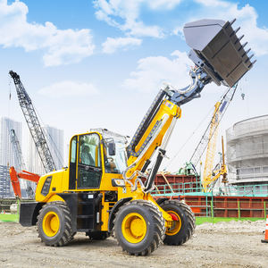 Carregadeira Frontal Hengwang HWT3000 de Fábrica da <span class=keywords><strong>China</strong></span>, Carregadeira Compacta Telescópica de 2ton e <span class=keywords><strong>3ton</strong></span> com Braço Telescópico - Product Image 2