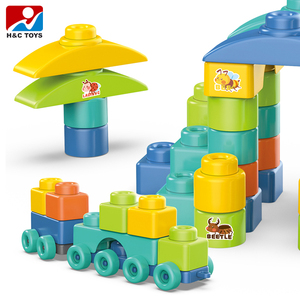 72Pcs Chơi Thiết Lập Kích Thước Lớn Khối Đồ Chơi Trẻ Em Tự Làm Giáo Dục Sáng Tạo Gạch Đồ Chơi Xây Dựng Khối Đồ Chơi - Product Image 3