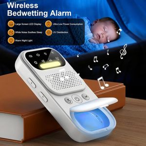 NEW <b>Wireless</b> Bedwetting Alarm High Sensitivity Moisture Sensor <b>for</b> Baby Elderly with Light Function Potty Training Alarm - Product Image 1
