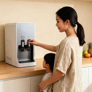 Enfriador de <span class=keywords><strong>Agua</strong></span> Fría y Caliente <span class=keywords><strong>con</strong></span> Compresor Mágico y Carcasa de Plástico para Uso Doméstico y Hotelero, Precio de Fábrica - Product Image 1