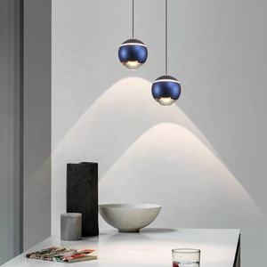 Éclairage Salon Chevet Moyen Suspension Haut de Gamme Moderne Minimaliste Bar Table Réglable Cordon Suspendu LED Aluminium - Product Image 2