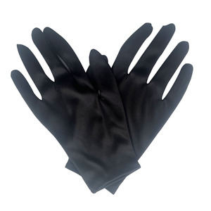 <span class=keywords><strong>Gants</strong></span> de bande de <span class=keywords><strong>coton</strong></span> <span class=keywords><strong>blanc</strong></span> pour enfants 100% Inspection de nettoyage de bijoux <span class=keywords><strong>Gants</strong></span> de main en <span class=keywords><strong>coton</strong></span> de cérémonie en nylon formels - Product Image 2