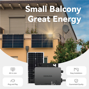 Plug and Play Kit solar Balkonkraftwerk 800W <span class=keywords><strong>600W</strong></span> PV Sistema de balcón <span class=keywords><strong>Microinversor</strong></span> ajustable flexible en la red Plantas de energía solar - Product Image 2