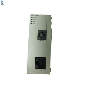 Módulo de Comunicación Ethernet DVPEN01-SL, Protocolo Modbus TCP, Interfaz RJ45 de 10/100 Mbps, Unidad de Expansión Lateral Izquierda para PLC Industrial - Product Image 1