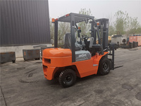 Chariot élévateur diesel 2,5 tonnes, 3 tonnes, 4 tonnes avec déplaceur latéral, moteur Euro 5 pour la logistique