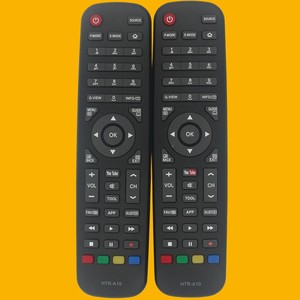 คริสตัลเพิร์ล เทียนหง HTR-A10 รีโมทคอนโทรล รหัสคงที่สำหรับชุดทีวี สีดำ - Product Image 1