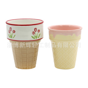 Tasses à glace en céramique, design original en porcelaine, pour cadeaux promotionnels - Product Image 1