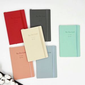 Libreta A5 de PU con Tapa Dura, Banda Elástica, Bolsillo para Papel, Lista de Tareas, Diario, Personalizable con Logotipo Empresarial, Venta al Por Mayor, Promoción - Product Image 1
