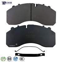 Plaquettes de frein pour camion WVA DA07 neuves, BLM WVA DA07 en fibre de carbone semi-métallique pour Howo Shacman Foton FAW Daf Cascadia OEM en gros