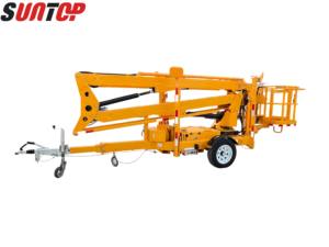디젤 전기 배터리 전원 공중 작업 플랫폼 8m ~ 24m 버킷 바스켓 트레일러 견인 가능 관절 붐 리프트 판매 중 - Product Image 3