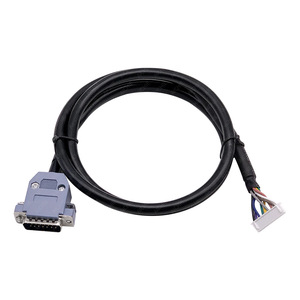 Cable Conector DB15 a 9 Pines XH2.54 de 1M, Arnés de Cableado Industrial para PLC, Núcleo de Cobre, Aislamiento de PVC, Instalación Estática - Product Image 5