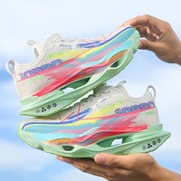 Sepatu Lari Olahraga Keluarga Model Terbaru 2026, Bagian Atas Berbahan Mesh Ganda, Sistem Pengikat Cepat dengan Tombol Putar, Sneakers Seragam untuk Orang Tua dan Anak
