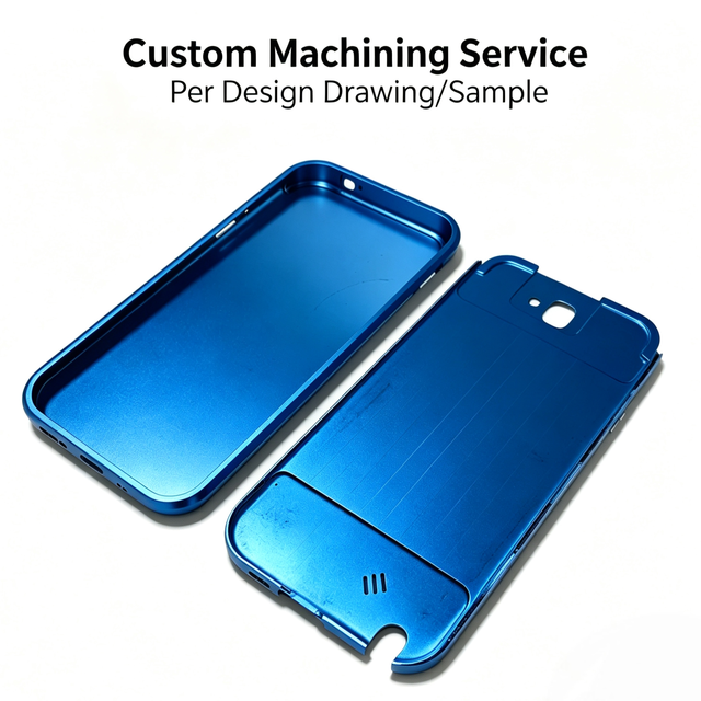 Custom Aluminum Alloy Cnc Mobile Phone Shell Frame Accessories Turning Precision Machining Milling Parts