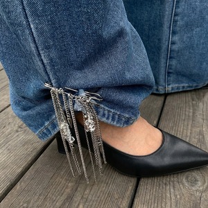Broche de borlas con cadena de cuentas CCB irregulares remachadas JOYSON, joyería de moda <span class=keywords><strong>para</strong></span> mujer, accesorios <span class=keywords><strong>para</strong></span> trajes de fiesta, pantalones, regalo - Product Image 4