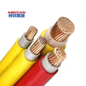 BVV electric wires China wholesaler 2 core 2.5mm 4mm 6mm 10mm 16mm 25 PVC copper elaetrical wire for house wiring 300/500V