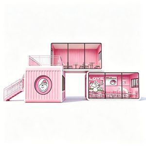 Casa Contenedor Modificada, Diseño Rectangular Moderno, Tipo de Ensamblaje para Uso Hotelero - Product Image 1