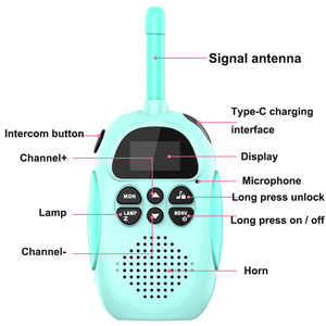 Şarj edilebilir uzun menzilli 22 kanal 2 yönlü radyo macera seti çocuklar Walkie Talkies USB şarjlı - Product Image 4