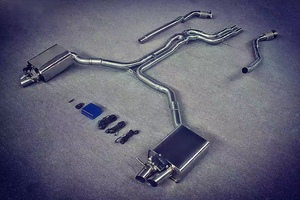 Système d'échappement Audi A8L <span class=keywords><strong>SS</strong></span> T-304 Performance Valvetronic Sporty Catback du producteur direct pour Audi - Product Image 2