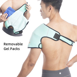 Soporte de Hombro con Compresa Fría/Caliente: Envoltura de Terapia de Gel Frío y Caliente para Dolor de Hombro, Manguito Rotador y Recuperación Postquirúrgica - Product Image 2