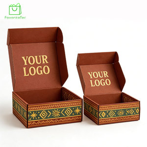 Caja de Envío Personalizada con Logotipo Impreso en Relieve, Forro de Esponja, Embalaje de Envío Ecológico con Laminación Mate Corrugada para Comercio Electrónico - Product Image 1