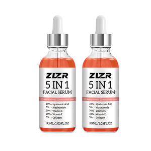 Suero Facial con Vitamina C 30ml, Ácido Hialurónico, Niacinamida, Antienvejecimiento, Antiarrugas, Hidratante para Rostro y Cuerpo - Product Image 2