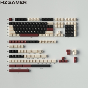 HZGAMER ISO/<span class=keywords><strong>ANSI</strong></span> Layout PBT Cherry Profile <span class=keywords><strong>Keycap</strong></span> Set, clavier mécanique Botanical Gardens Double Shot Keycaps - Product Image 2