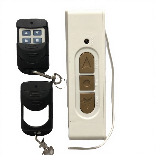 Factory Price New Modern 433MHZ Learning Code Remote Control Wireless 4 Buttons Transmitter Gate Motor