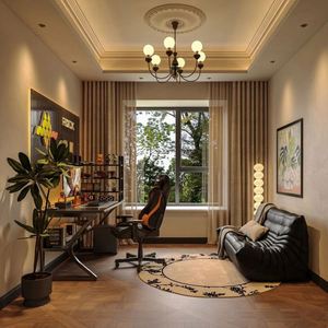 Meuble en bois de style rétro romantique français personnalisé, design d'intérieur moderne pour appartement ou villa, fabricant direct - Product Image 5