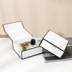 Listo para enviar <span class=keywords><strong>Libro</strong></span> de lujo en forma de rígido Ecológico Caja plegable de cartón Papel Clamshell Caja de regalo magnética - Product Image 5