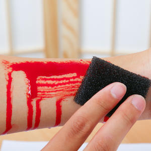 Gerçekçi cadılar bayramı makyaj cilt balmumu sınır ötesi çünkü vampir sahte kan kremi sahne savaş hasar makyaj gerçekçi sahte cilt - Product Image 4