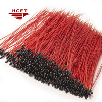 Capteur de température NTC à réponse rapide HCET MF52B 3950 10k, thermistance à fil émaillé, résistance -40-150°C pour l'air