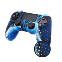Coque en silicone camouflage MD pour manette de jeu, gel de protection, poignée antidérapante, modèle MD-P4-1004