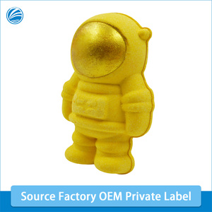 Bombas de Baño Efervescentes Orgánicas al por Mayor con Forma de Astronauta, Personalizadas, Divertidas, con Etiqueta Privada, en Caja de Regalo, 3 Unidades - Product Image 5